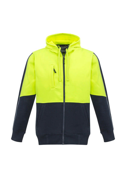 Syzmik Unisex Hi Vis Full Zip Hoodie (ZT485)