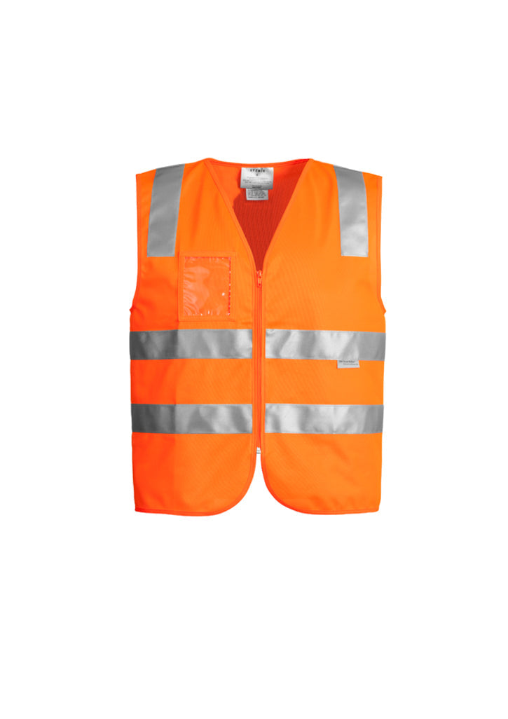 Syzmik Unisex Hi Vis Full Zip Vest-(ZV998)