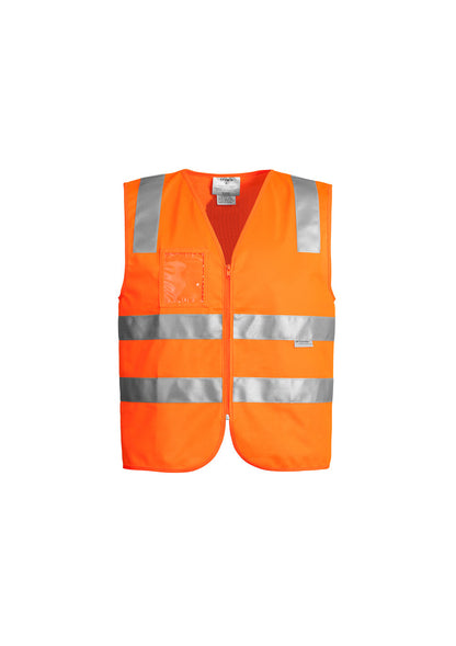 Syzmik Unisex Hi Vis Full Zip Vest-(ZV998)