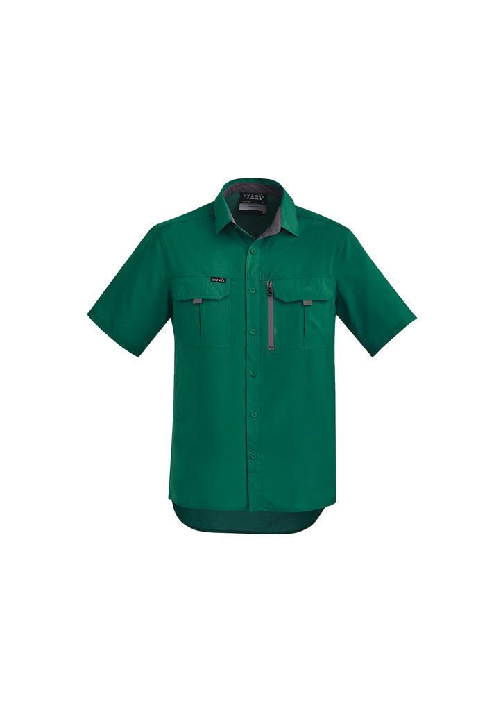 Syzmik Mens Outdoor Short Sleeve Shirt-(ZW465)