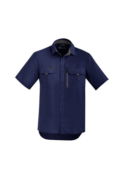 Syzmik Mens Outdoor Short Sleeve Shirt-(ZW465)