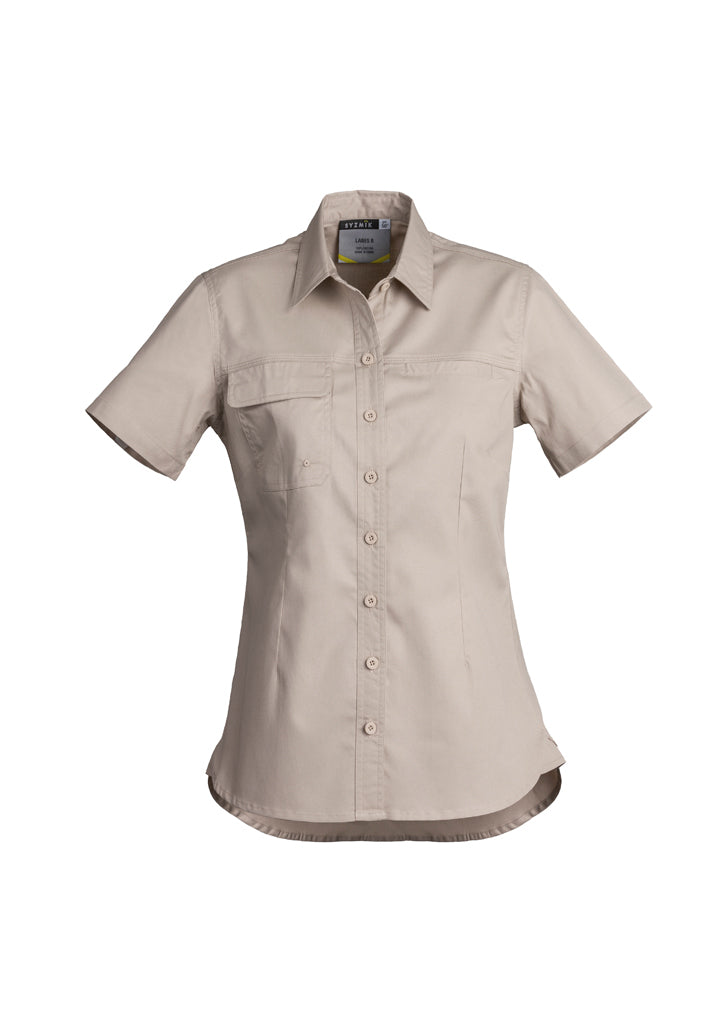 Syzmik Womens Lightweight Tradie S/S Shirt (ZWL120)