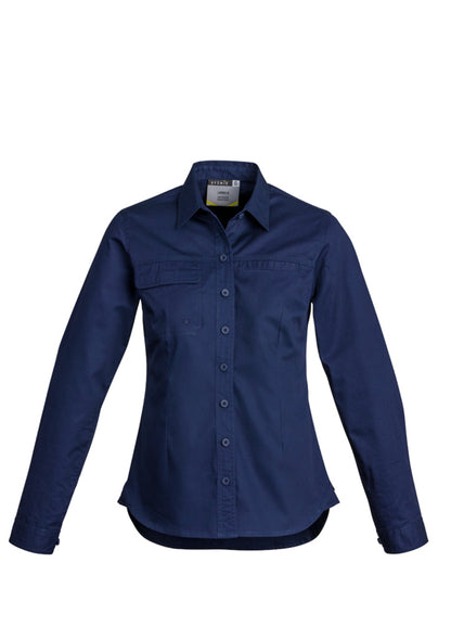 Syzmik Womens Lightweight Tradie L/S Shirt (ZWL121)