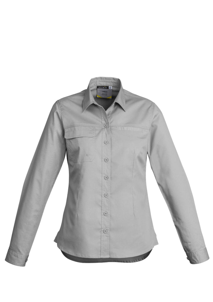 Syzmik Womens Lightweight Tradie L/S Shirt (ZWL121)