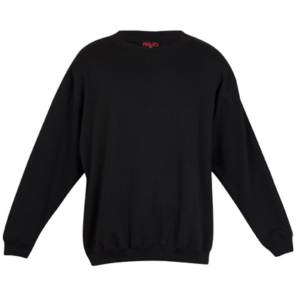 OVERSIZE SWEATER - EMBROIDERED CENTRE CHEST LOGO