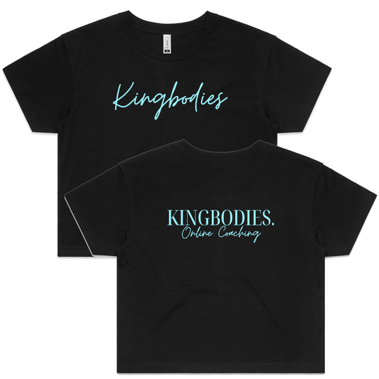 KINGBODIES WO'S CROP TEE