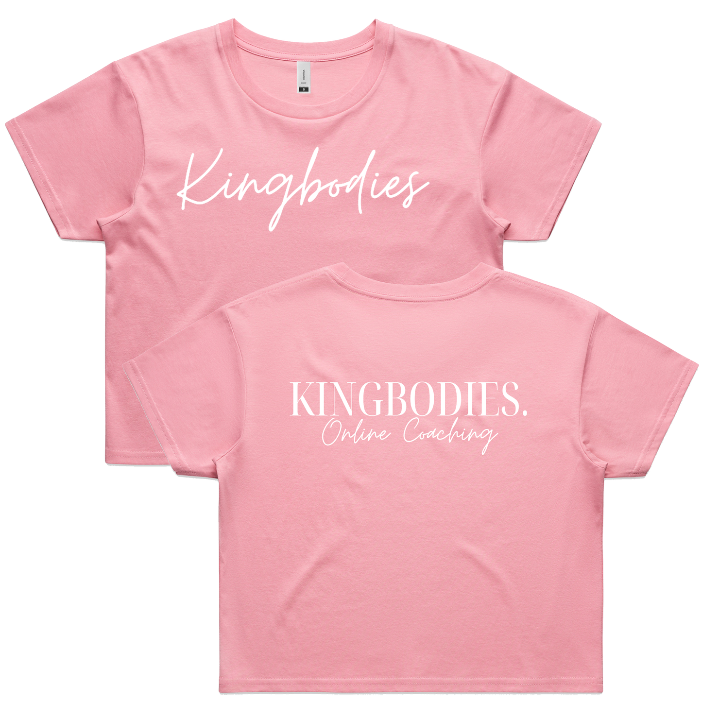 KINGBODIES WO'S CROP TEE