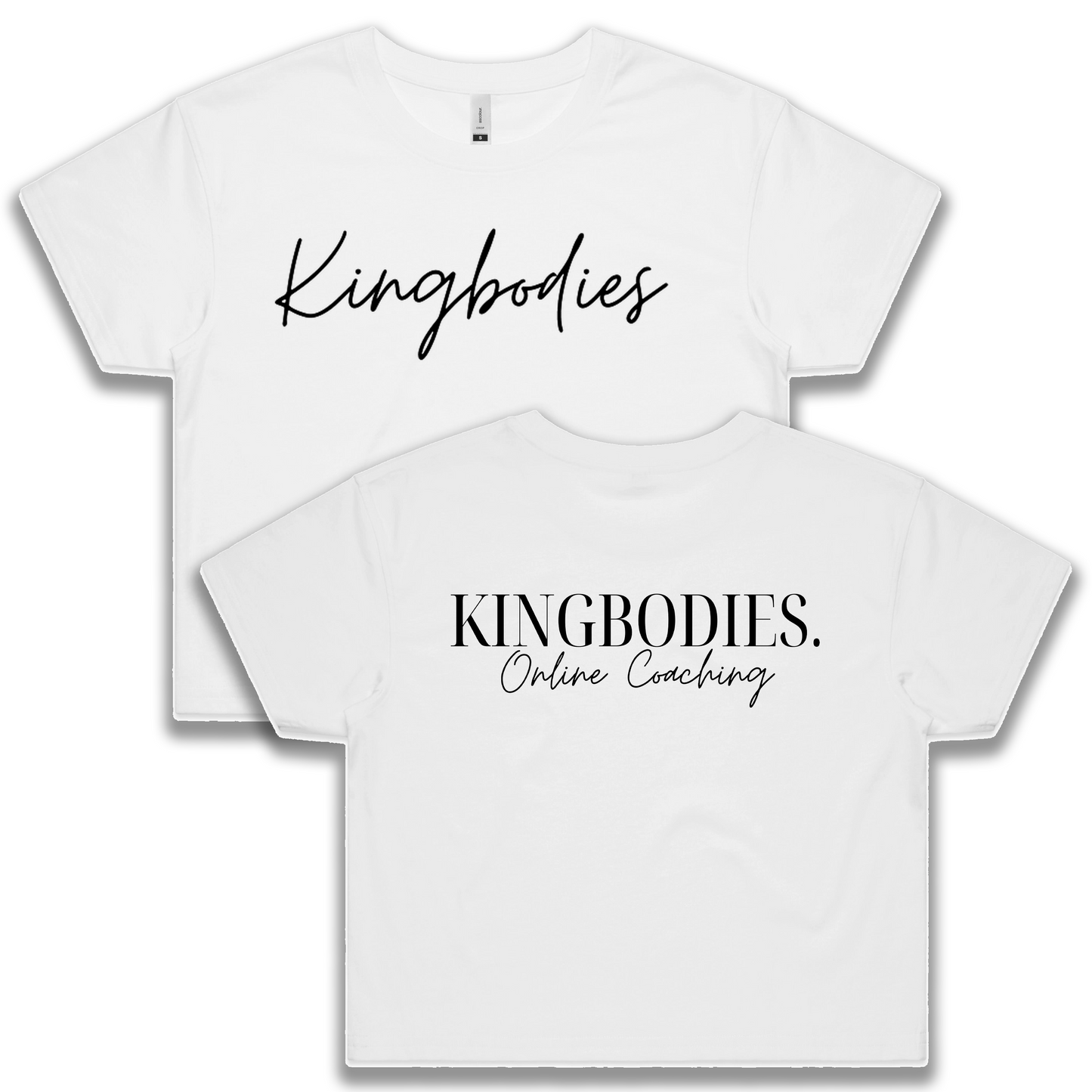 KINGBODIES WO'S CROP TEE