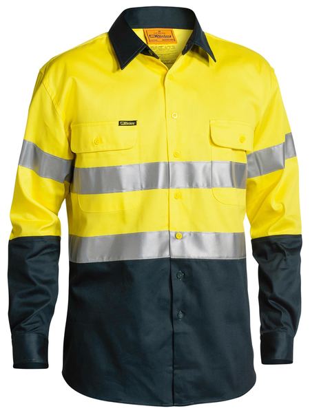 Taped Hi Vis Drill Shirt