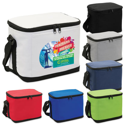 1238 6 Pack Cooler - Printed logo