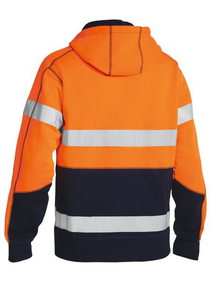 Taped Hi Vis Fleece Hoodie