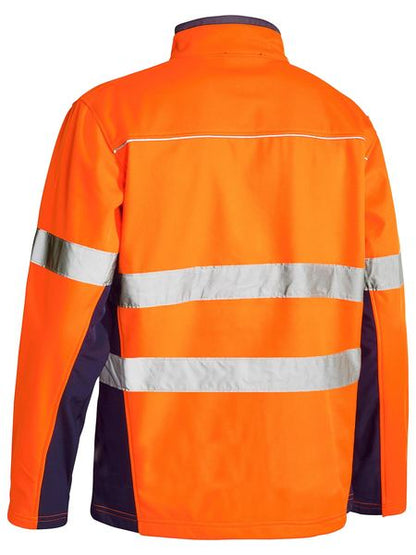 Taped Hi Vis Soft Shell Jacket