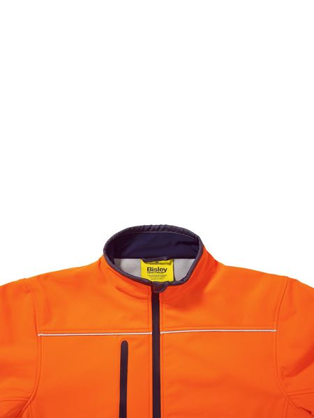 Taped Hi Vis Soft Shell Jacket