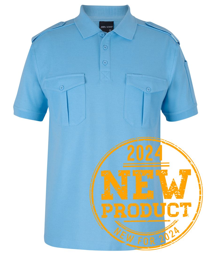 JB's S/S 250 Epaulette Polo