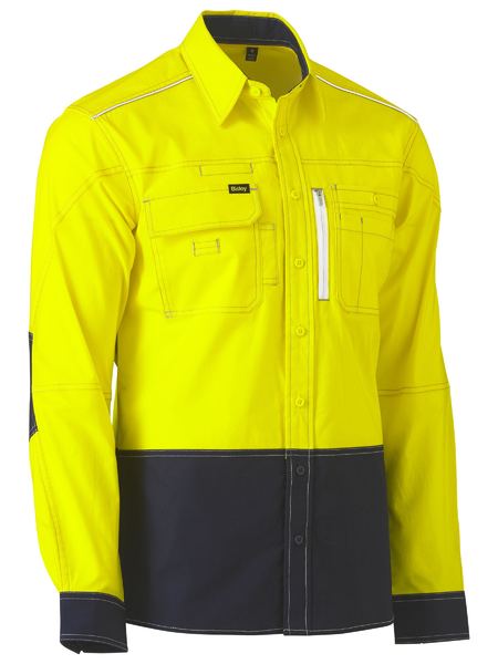 Flx & Move™ Two Tone Hi Vis Utility Shirt