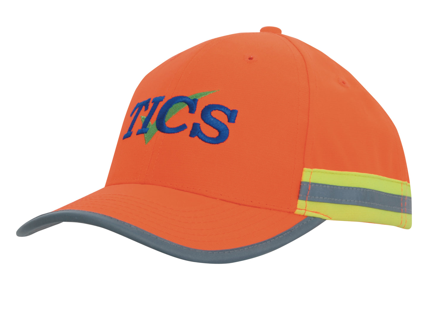 Hi Vis Cap with Reflective Tape