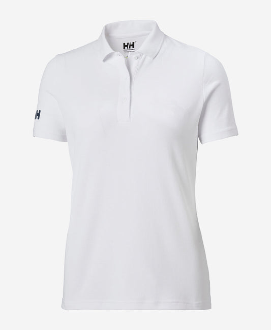 W CREW TECH POLO WHITE