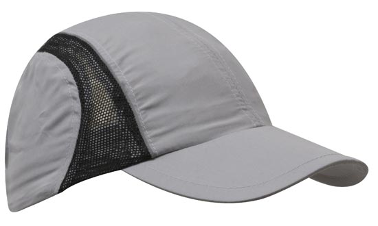 Micro Fibre & Mesh Sports Cap with Reflective Trim