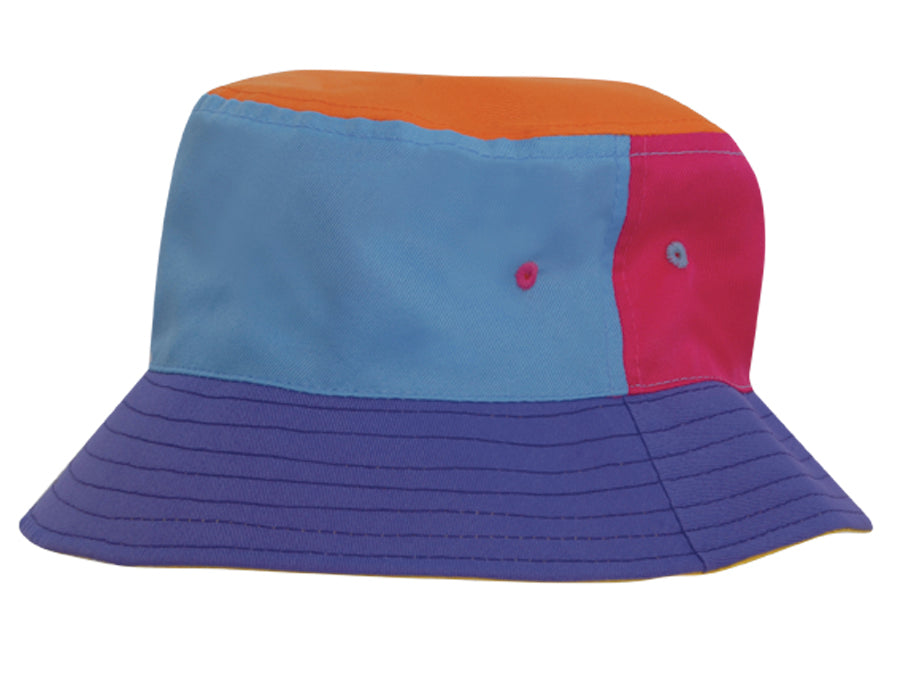 Breathable Poly Twill Childs Bucket Hat