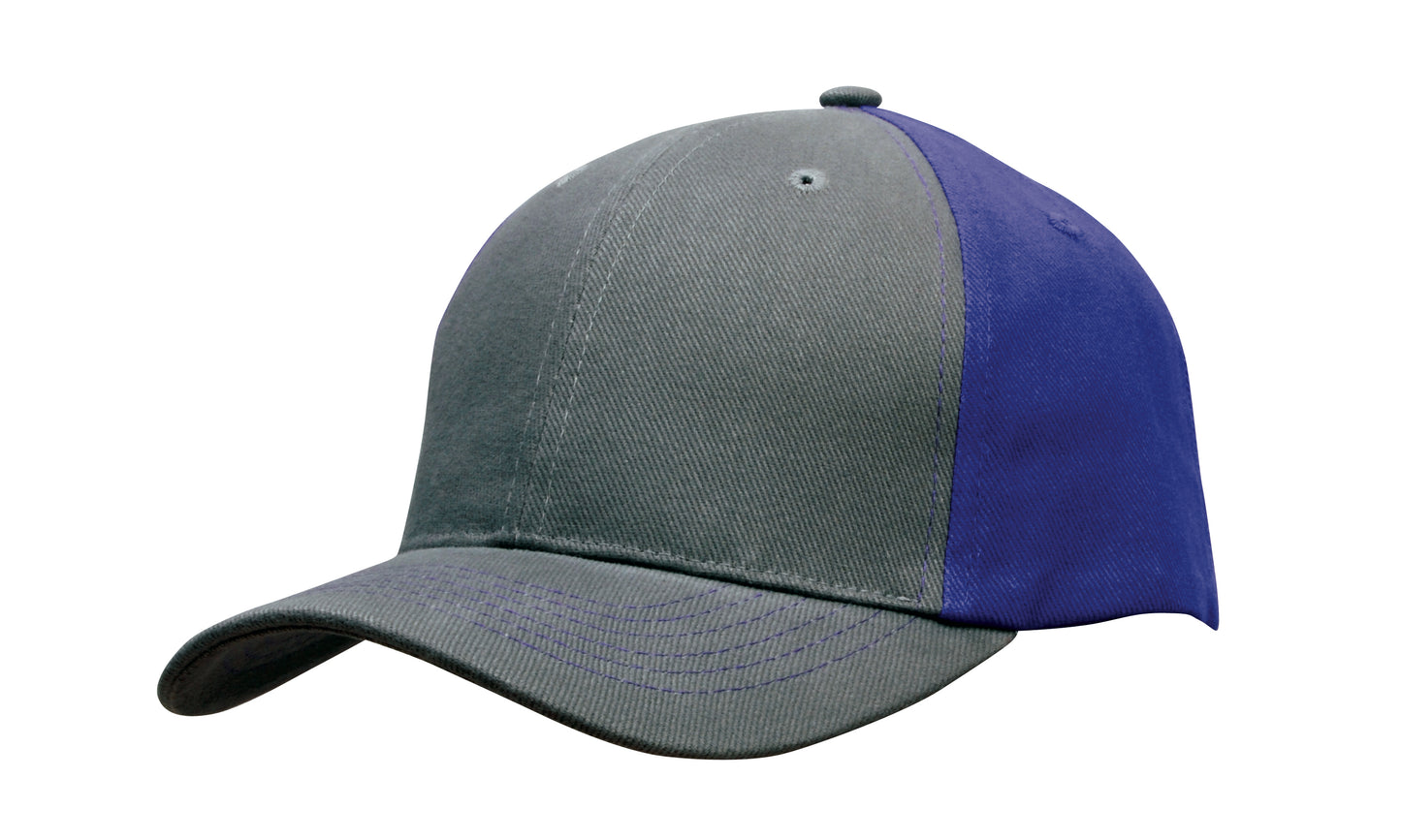 Brushed Heavy Cotton Contrast Cap