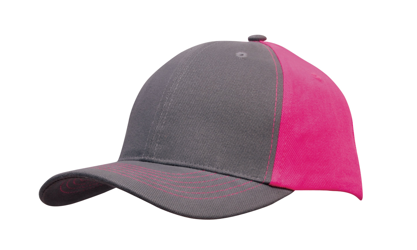 Brushed Heavy Cotton Contrast Cap