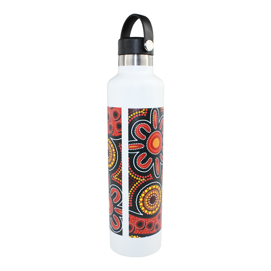 The Tank Stainless Steel Drink Bottle with Rotary Digital Print - 1L