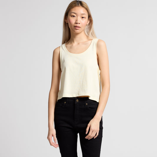 Wo's Crop Singlet - 4031