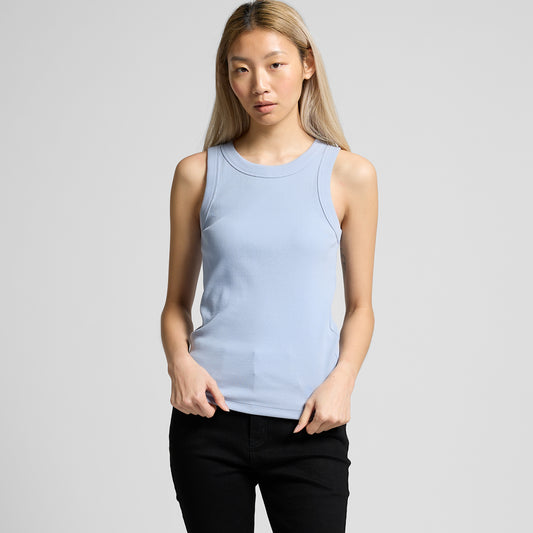 Wo's Organic Rib Tank - 4063G