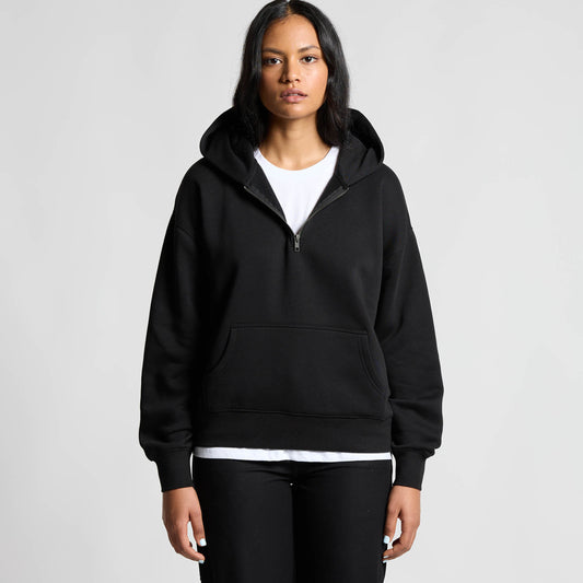 Wo's Relax Half Zip Hood - 4164