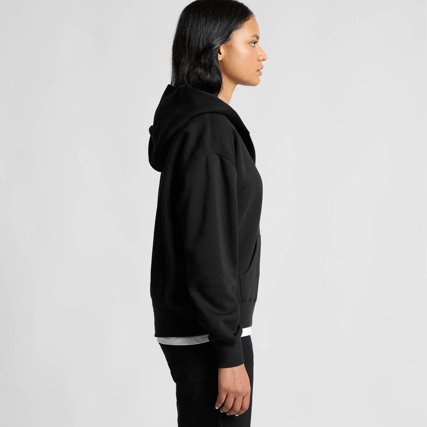 Wo's Relax Half Zip Hood - 4164