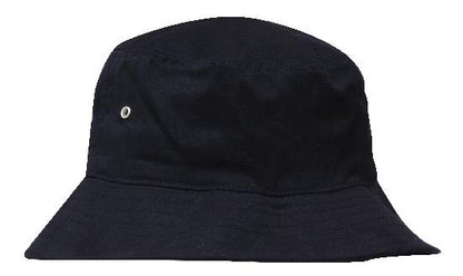 Childs Brushed Sports Twill Bucket Hat