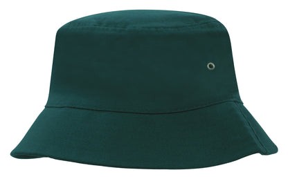 Childs Brushed Sports Twill Bucket Hat