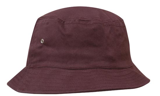 Childs Brushed Sports Twill Bucket Hat