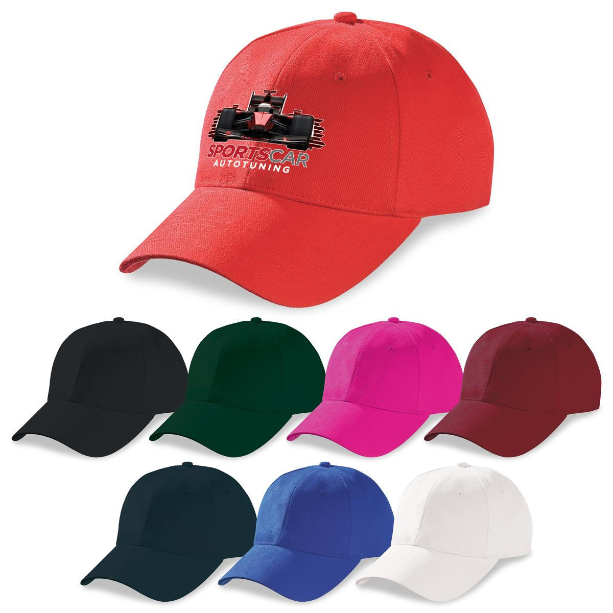 4171    Heavy Brushed Cotton Cap