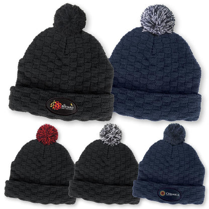 4220    Pom Pom Beanie