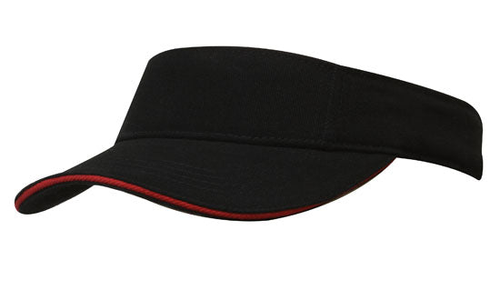 Brushed Heavy Cotton Visor