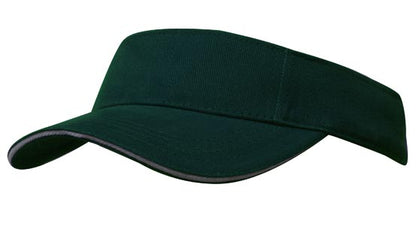 Brushed Heavy Cotton Visor