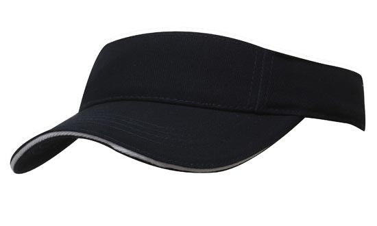 Brushed Heavy Cotton Visor