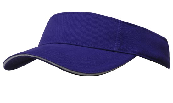 Brushed Heavy Cotton Visor