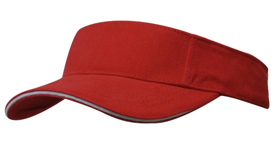 Brushed Heavy Cotton Visor