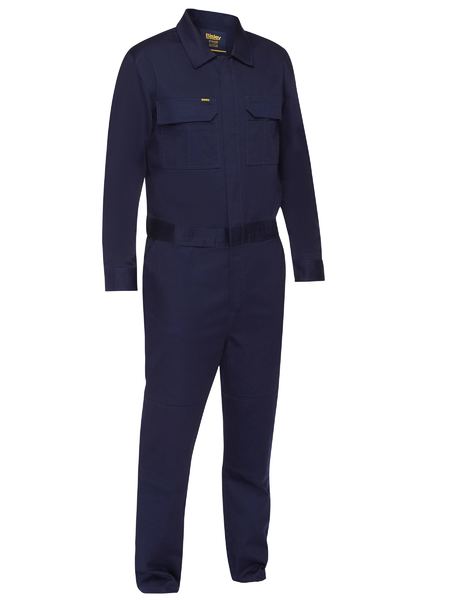 Coverall with Waist Zip Opening