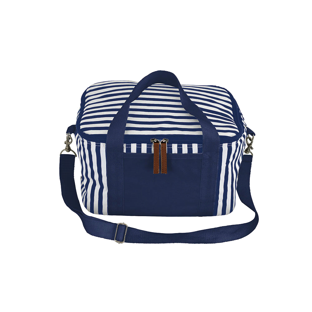 Striped Cotton Canvas Cooler 16L