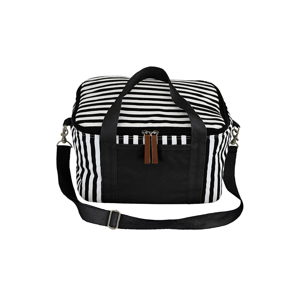 Striped Cotton Canvas Cooler 16L