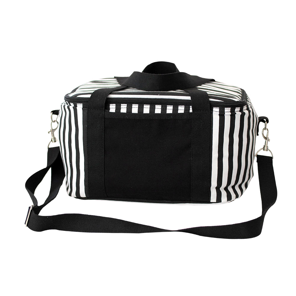 Striped Cotton Canvas Cooler 16L