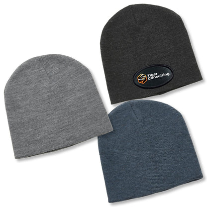 4405    Heather Skull Beanie