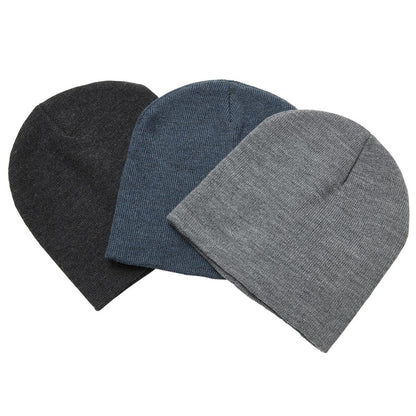 4405    Heather Skull Beanie