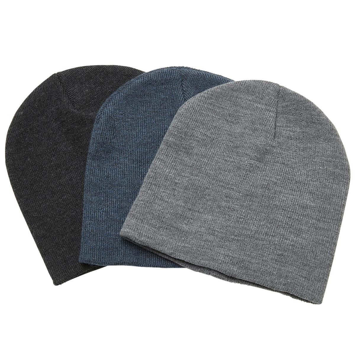 4405    Heather Skull Beanie