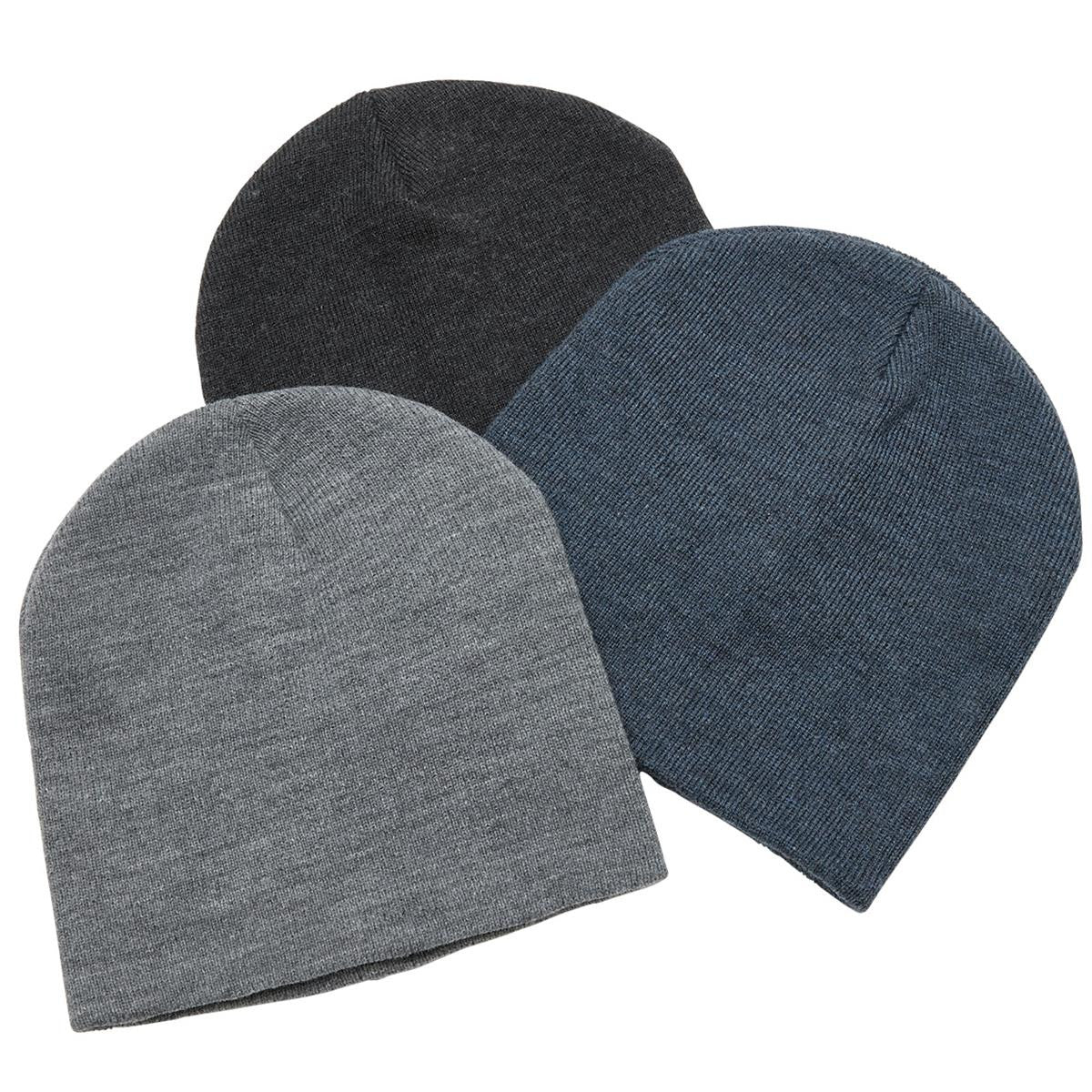 4405    Heather Skull Beanie