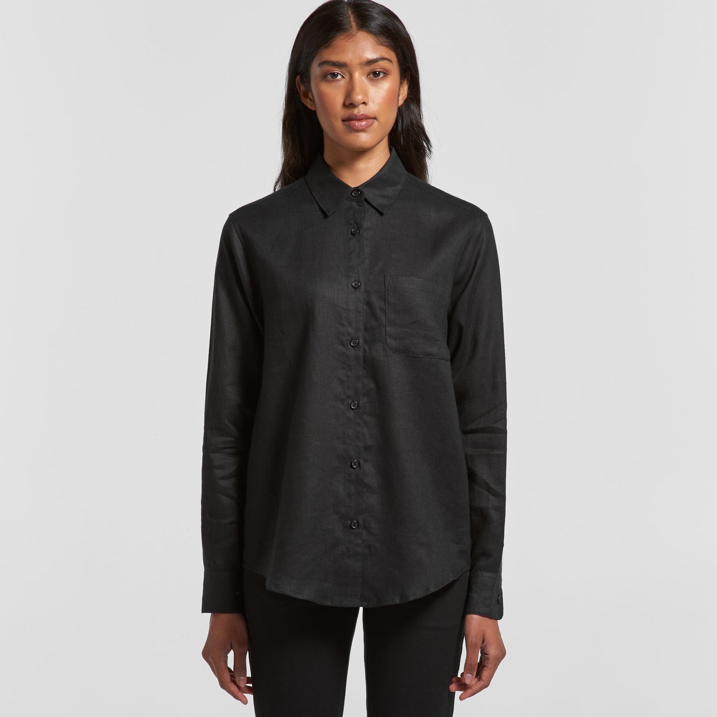Wo's Linen Shirt - 4418