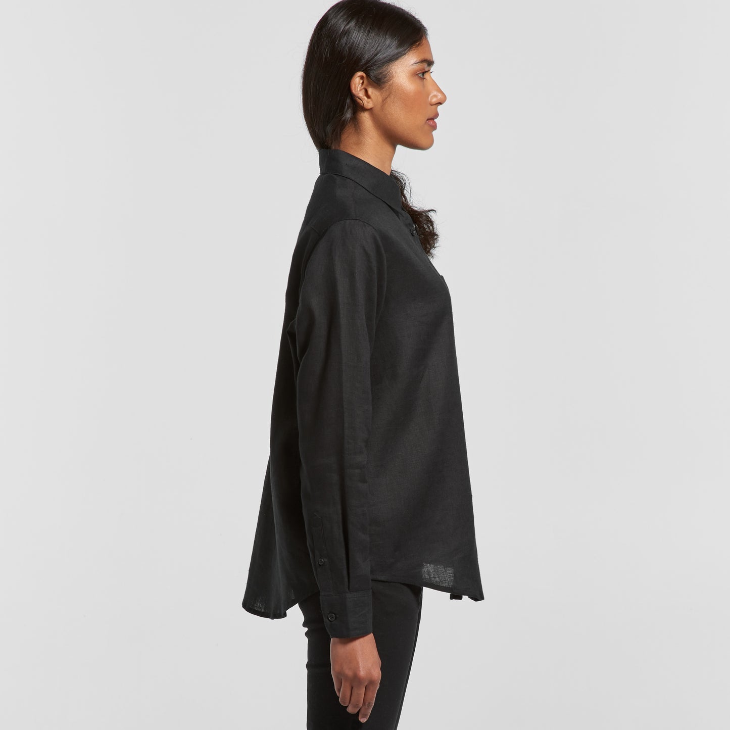 Wo's Linen Shirt - 4418